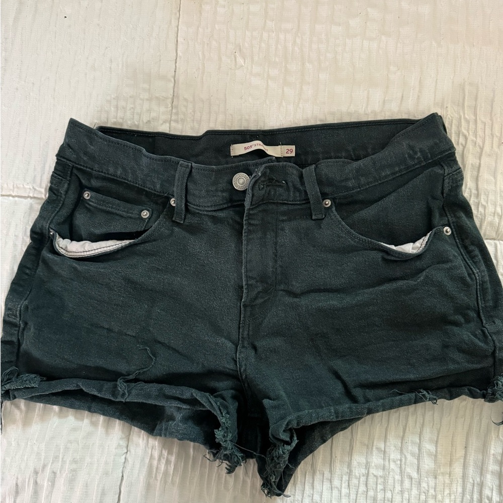 Levi’s 505 Shorts - Teal